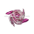 90 * 90CM de seda impressa digital Suqare Scarves Indian Head Scarves